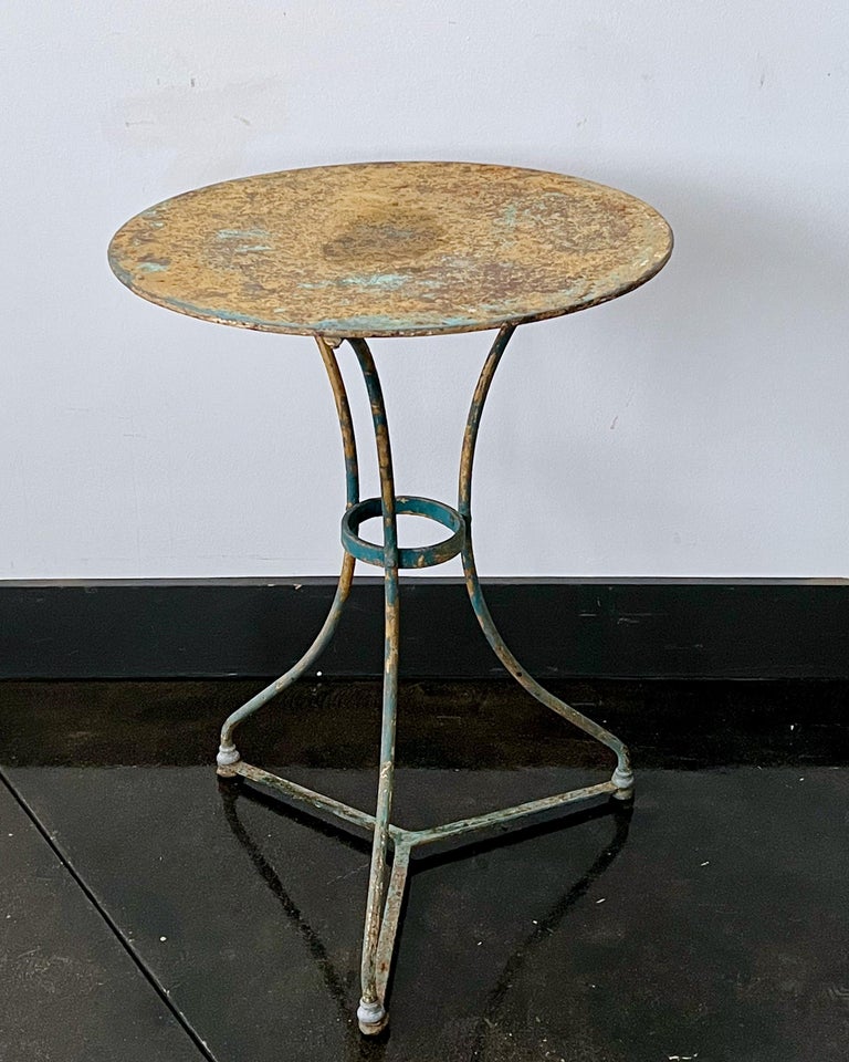 19th Century French Bistro Table For Sale at 1stDibs