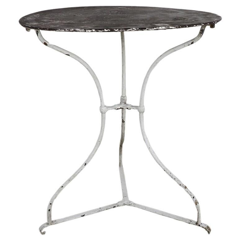 19th Century French Bistro Table For Sale