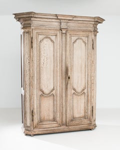 19th Century French Bleached Oak Armoire at 1stDibs