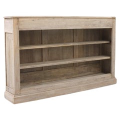 Used 19th Century French Bleached Oak Bookcase