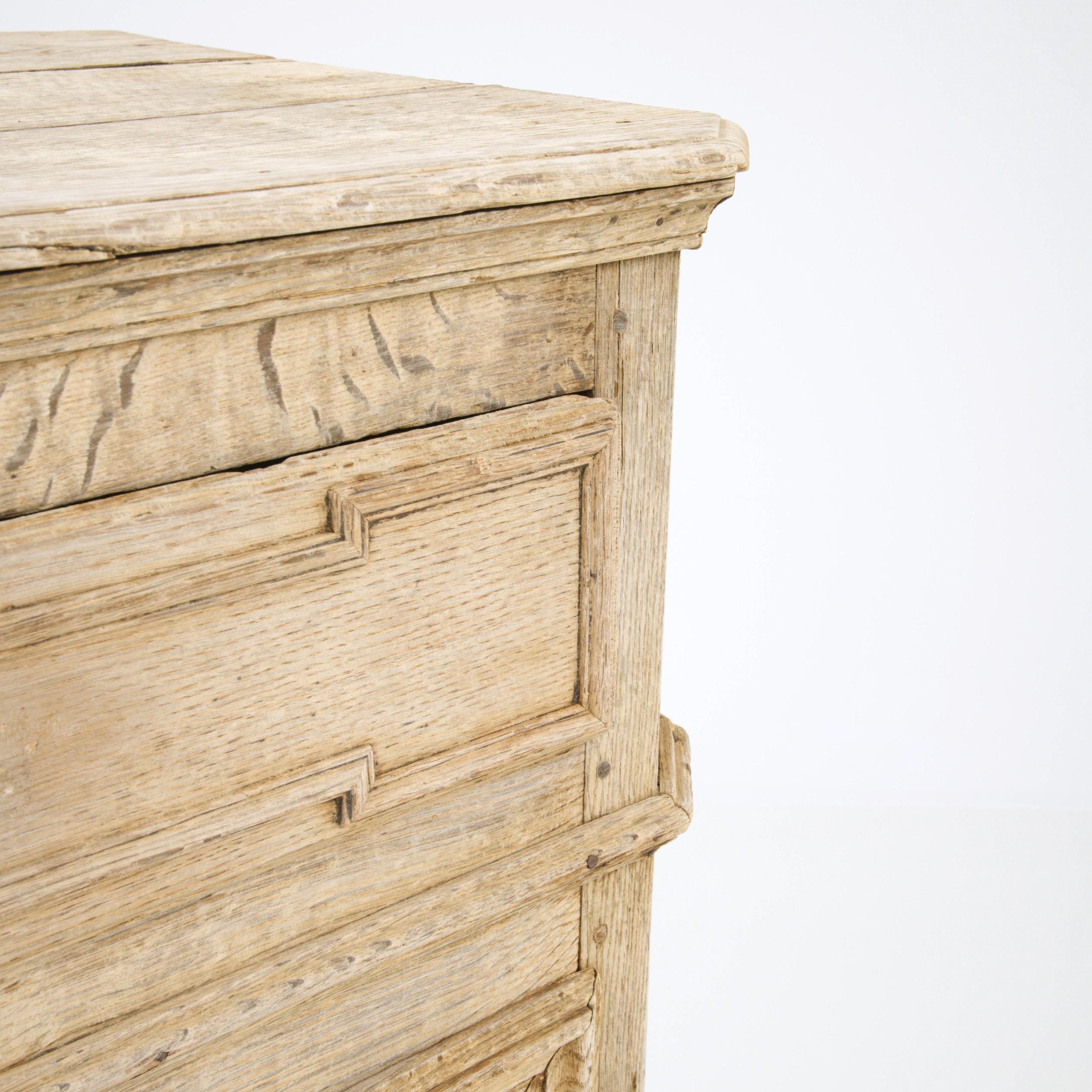 19th Century French Bleached Oak Buffet 6