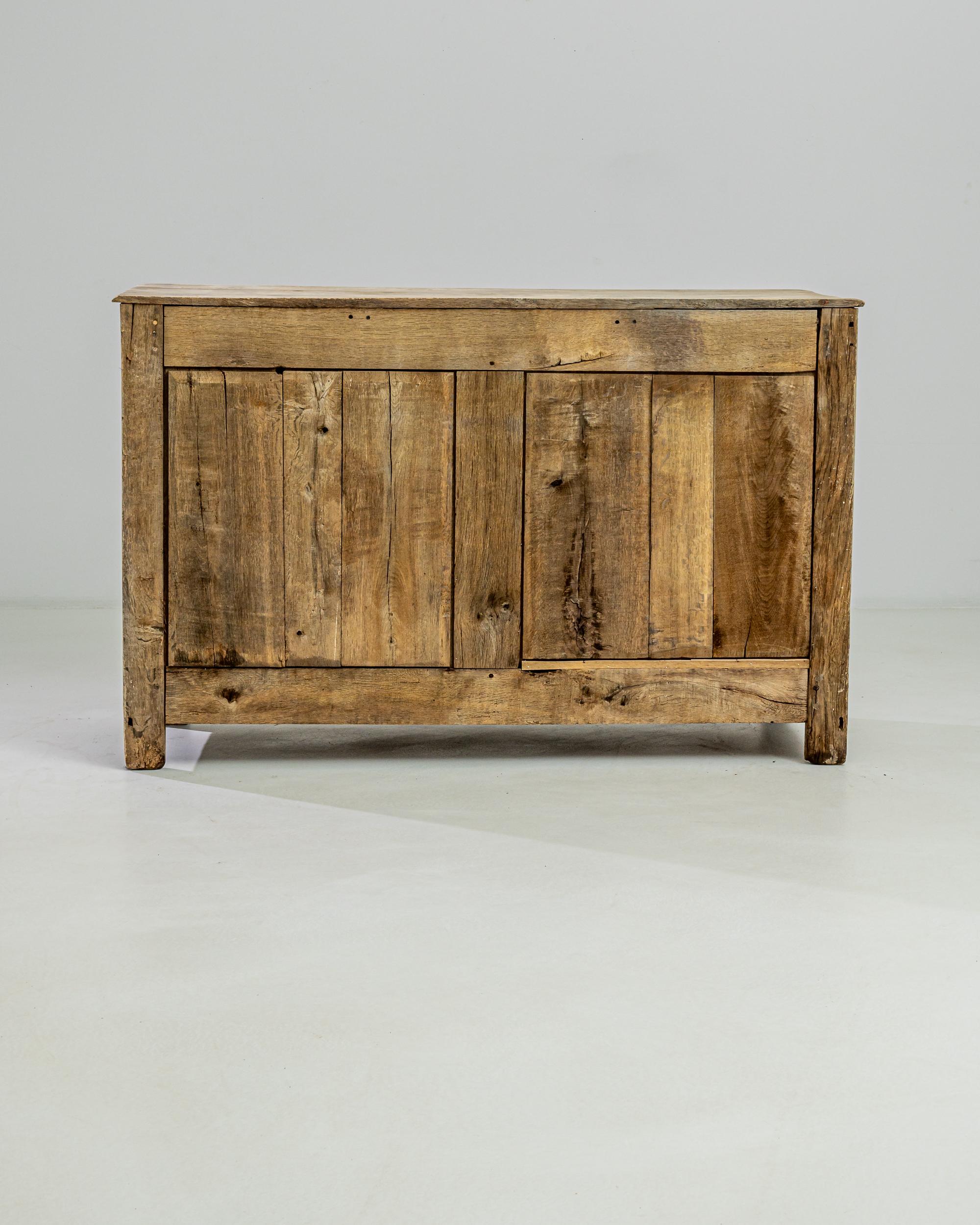 19th Century French Bleached Oak Buffet 7