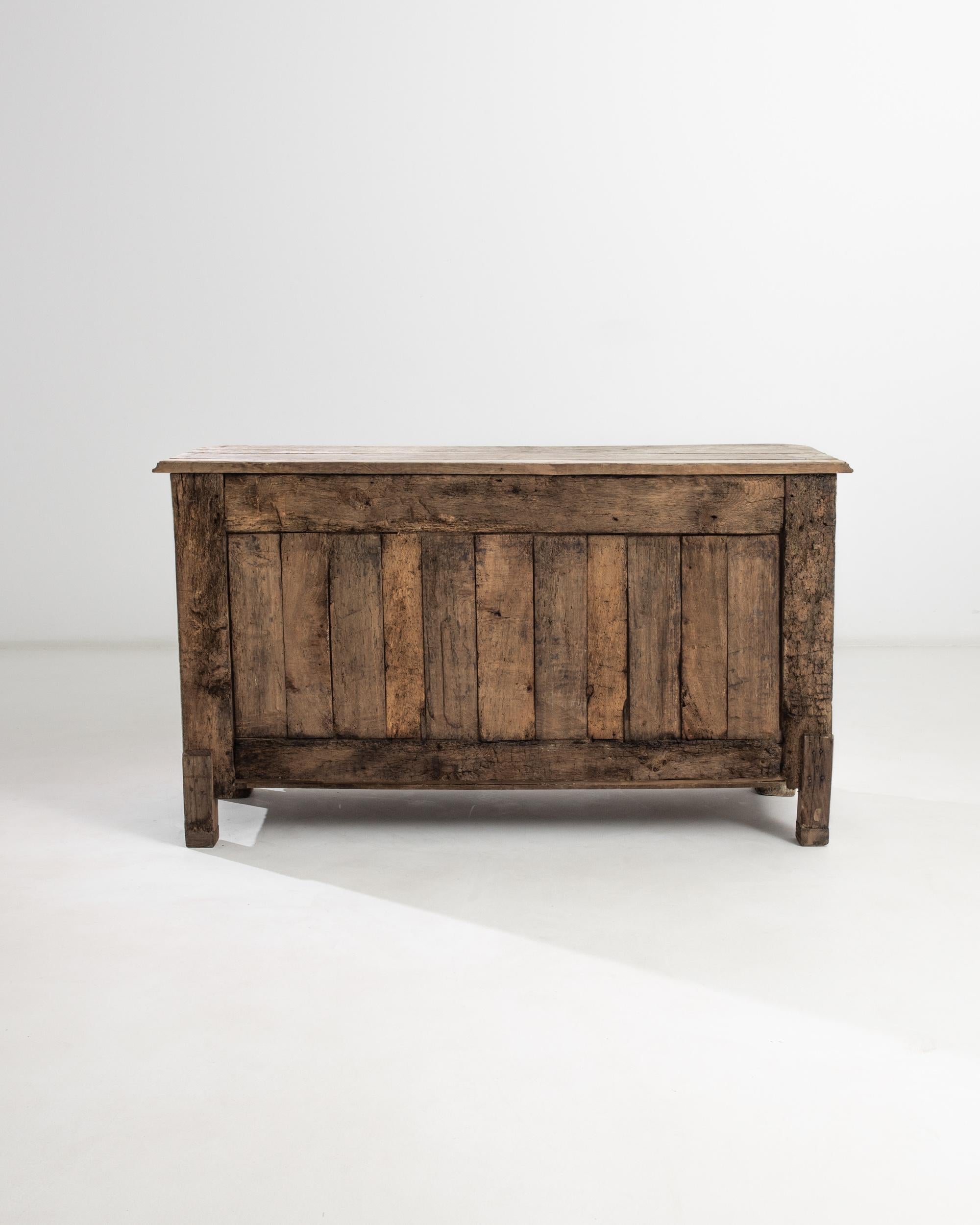 19th Century, French, Bleached Oak Buffet 8