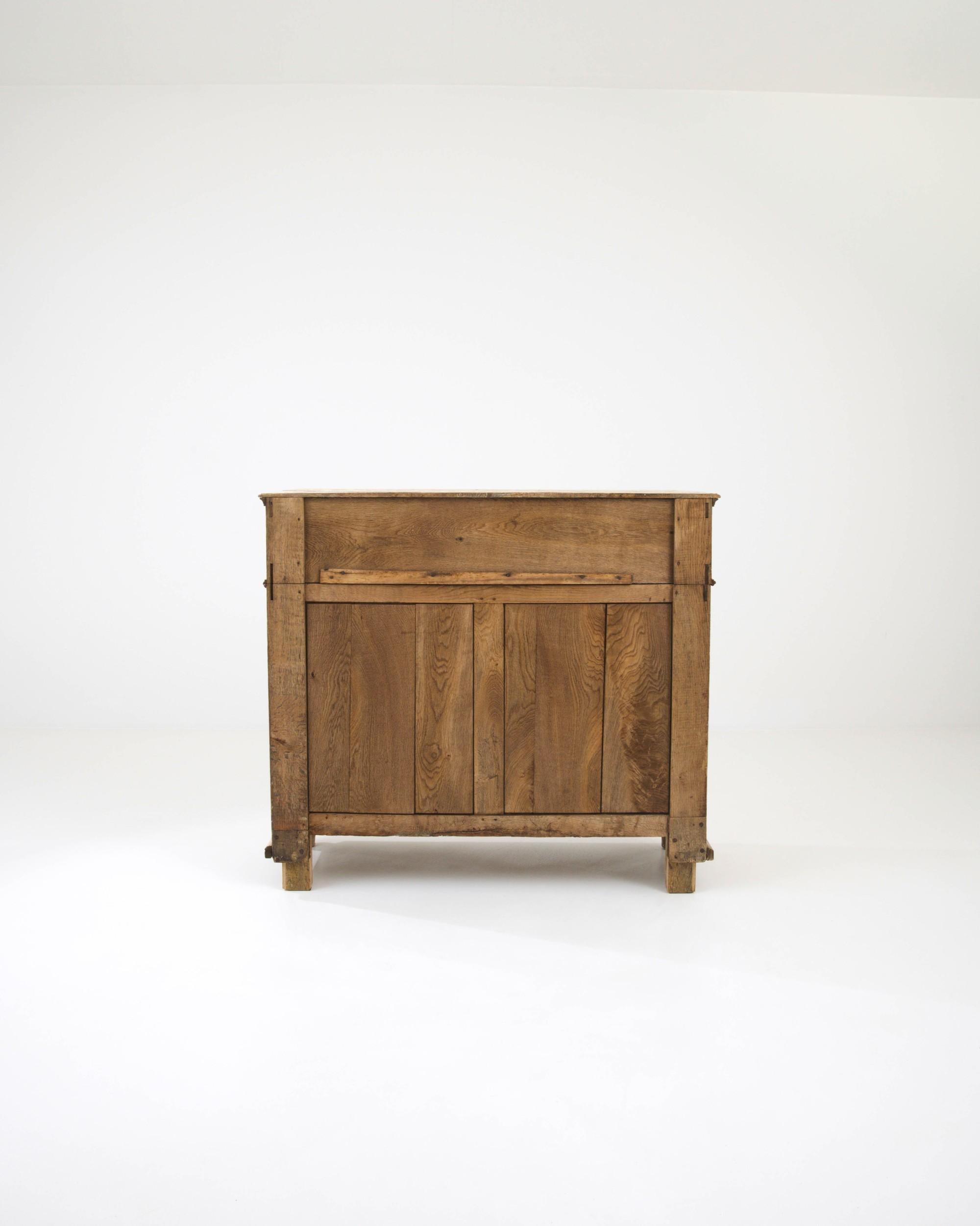 19th Century French Bleached Oak Buffet 10