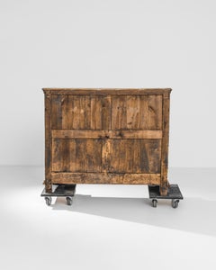 19th Century French Bleached Oak Buffet