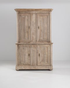 19th Century French Bleached Oak Buffet