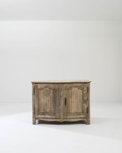 19th Century French Bleached Oak Buffet