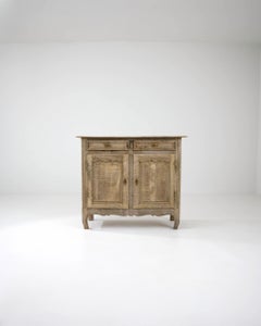 19th Century French Bleached Oak Buffet