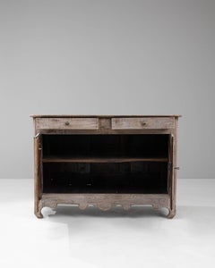 19th Century French Bleached Oak Buffet
