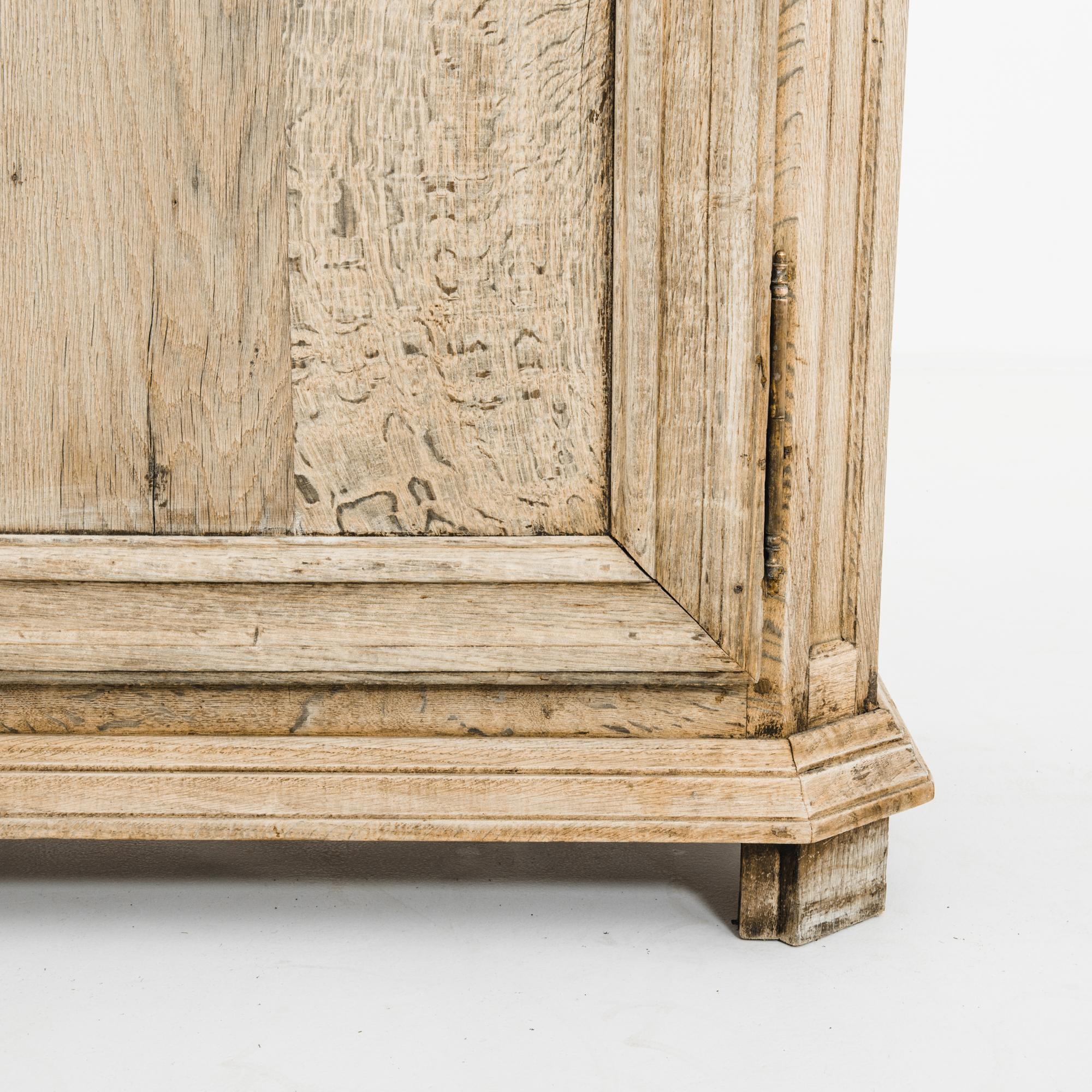 19th Century French Bleached Oak Buffet 3