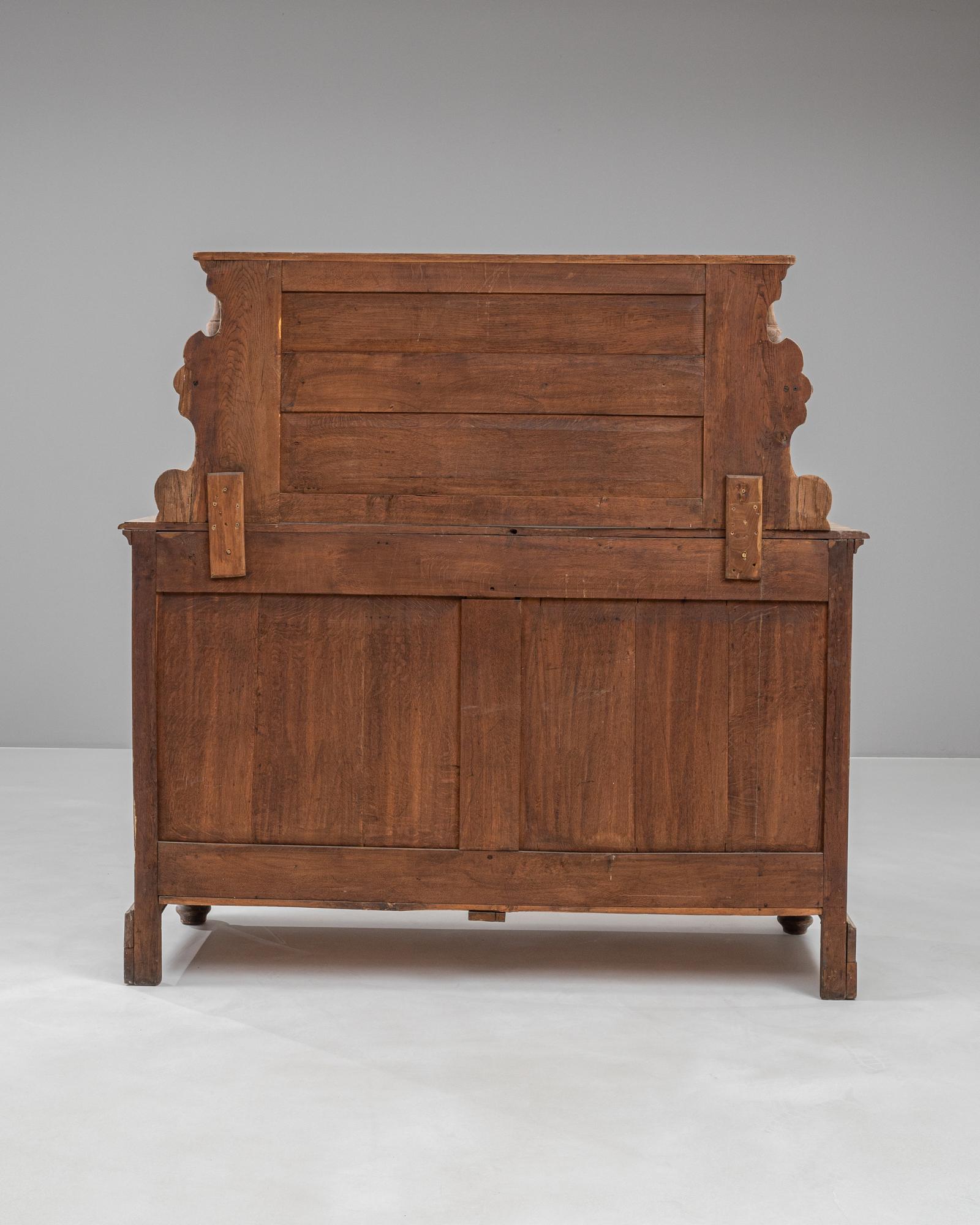 19th Century French Bleached Oak Cupboard 10