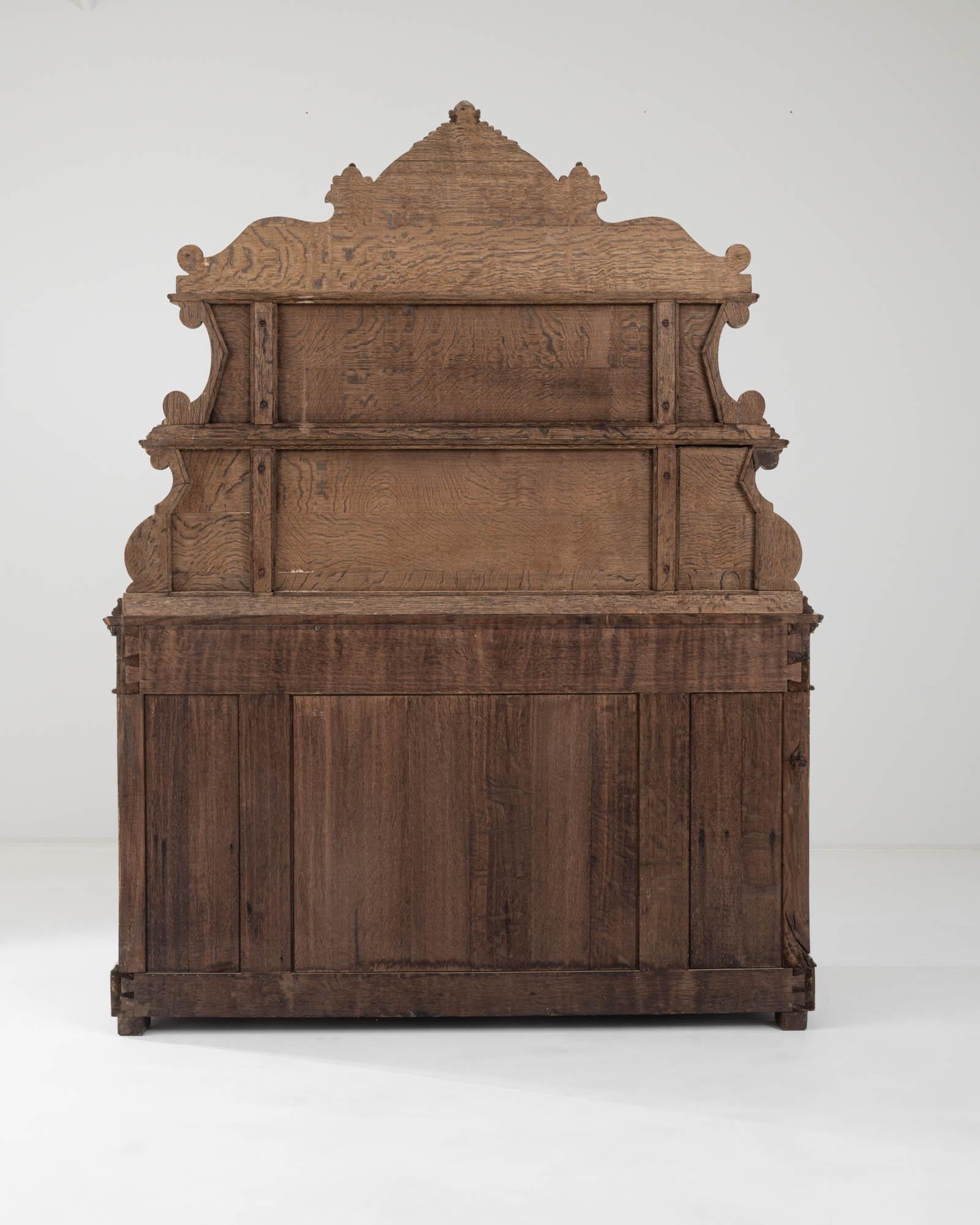 19th Century French Bleached Oak Cupboard For Sale 9