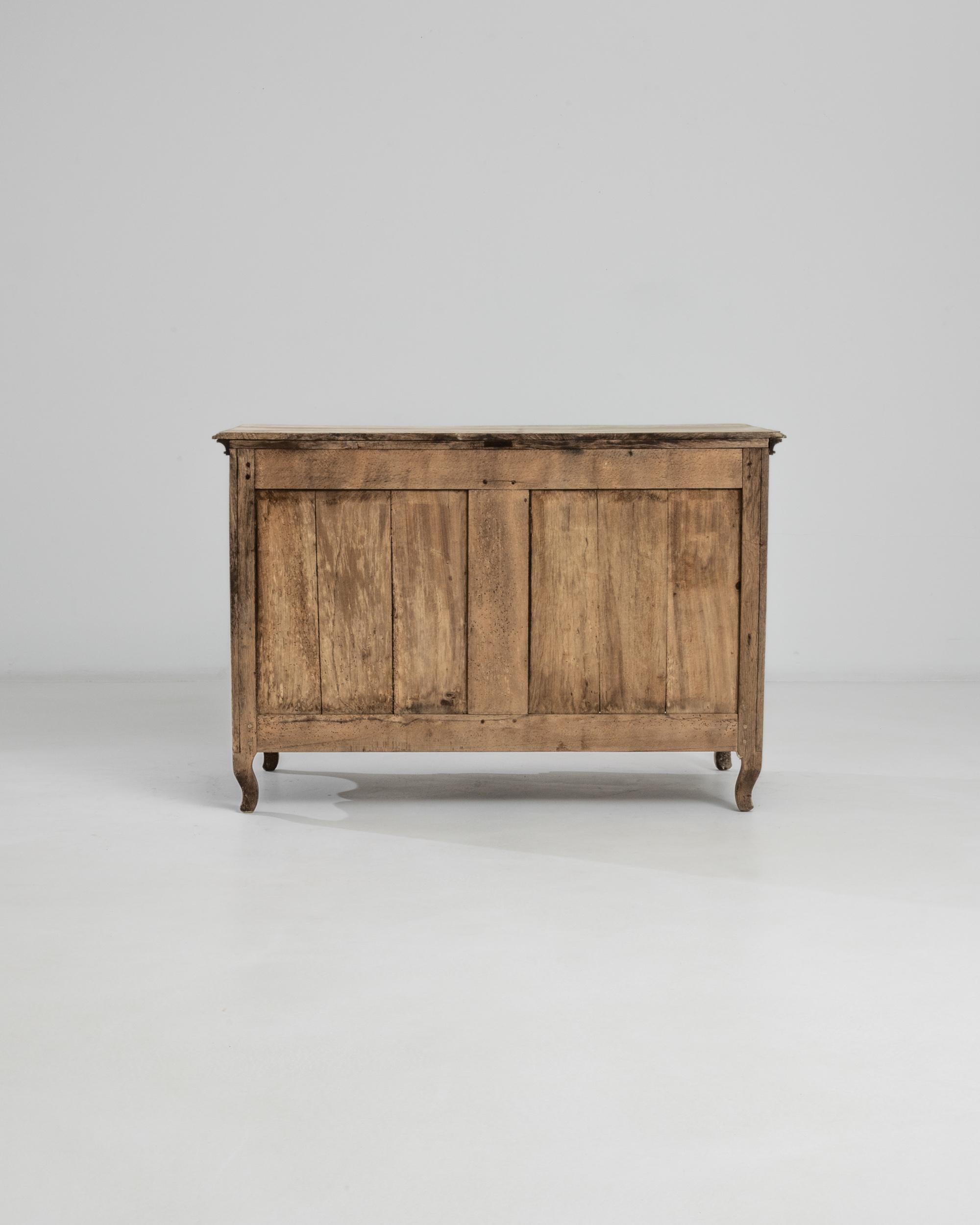 19th Century French Bleached Oak Dresser 6