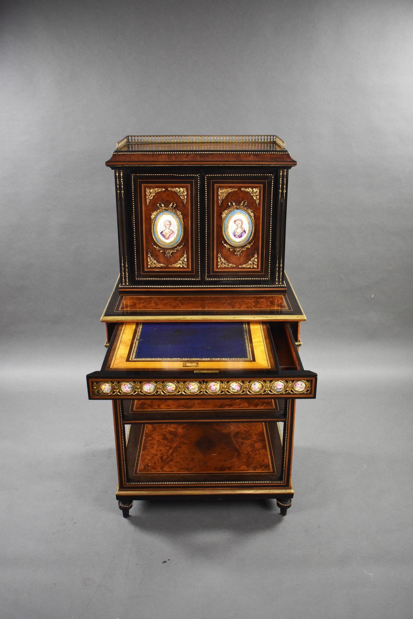 19th Century French Bonheur Du Jour For Sale 4