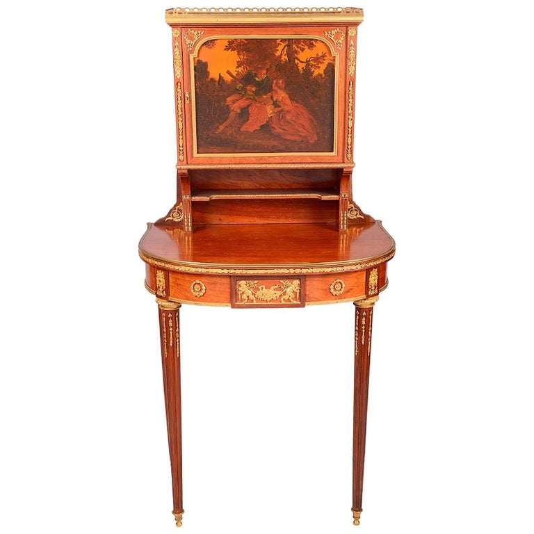 19th Century French Bonheur Du jour For Sale