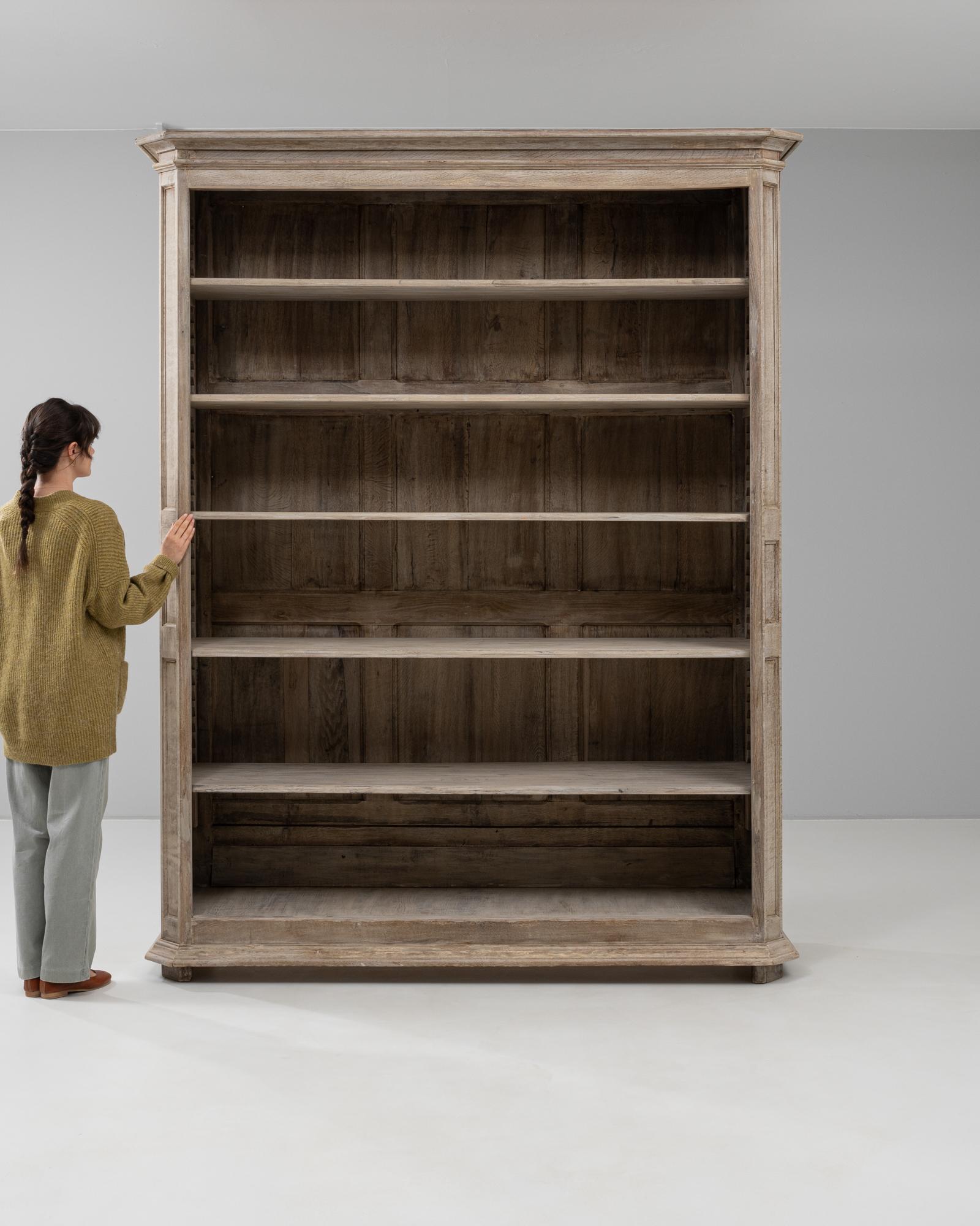 Francese 19th Century French Bookcase Cabinet in vendita