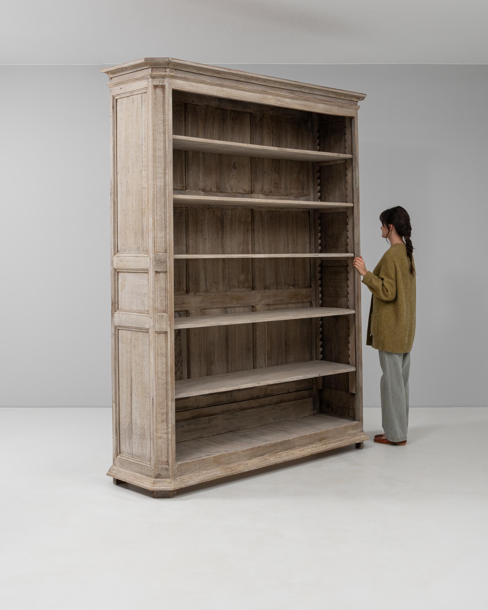 XIX secolo 19th Century French Bookcase Cabinet in vendita