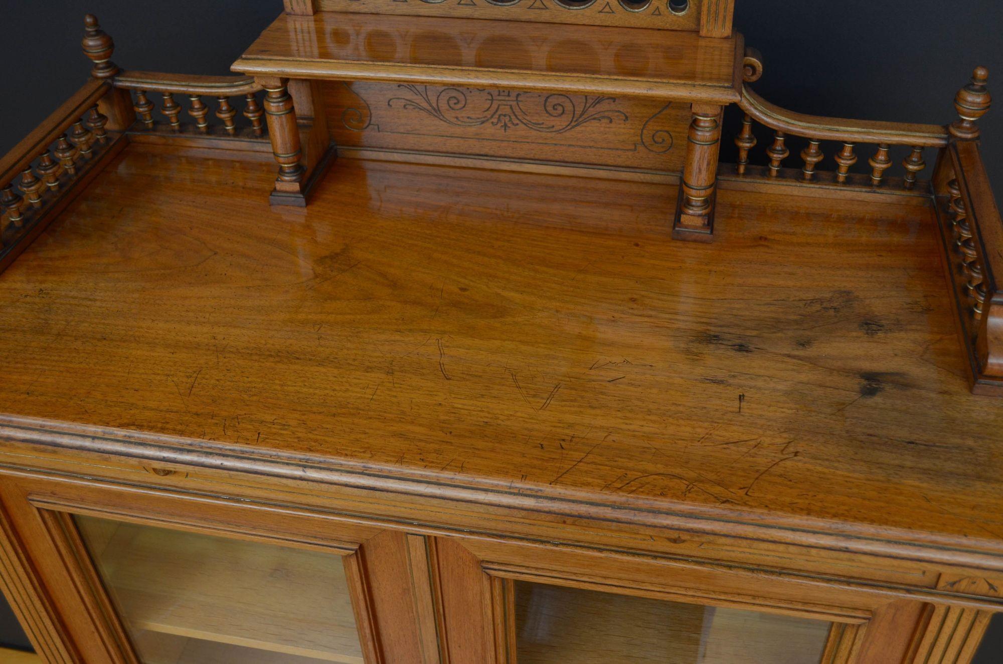 19th Century French Bookcase / Display Cabinet 3