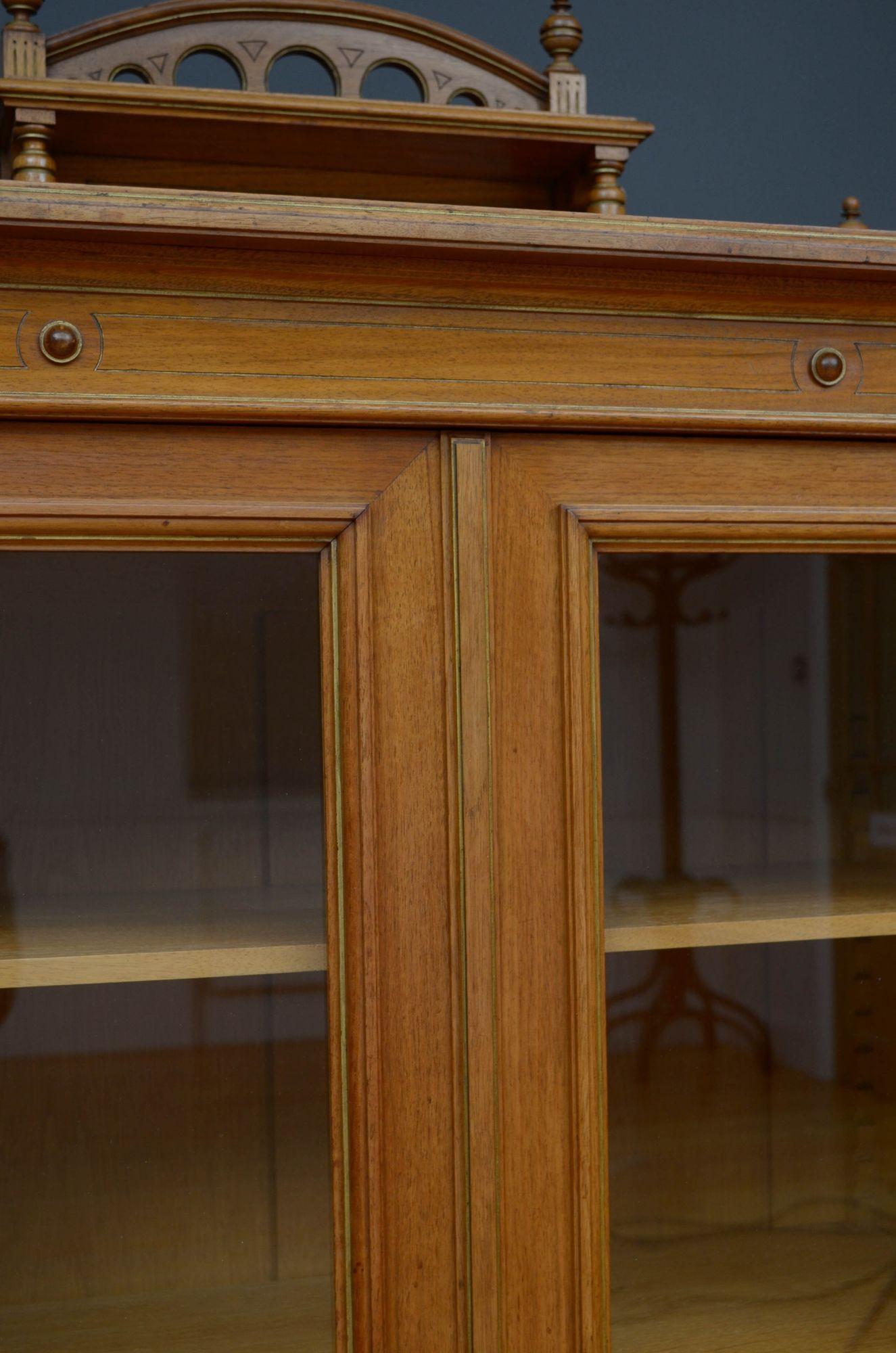 19th Century French Bookcase / Display Cabinet 5