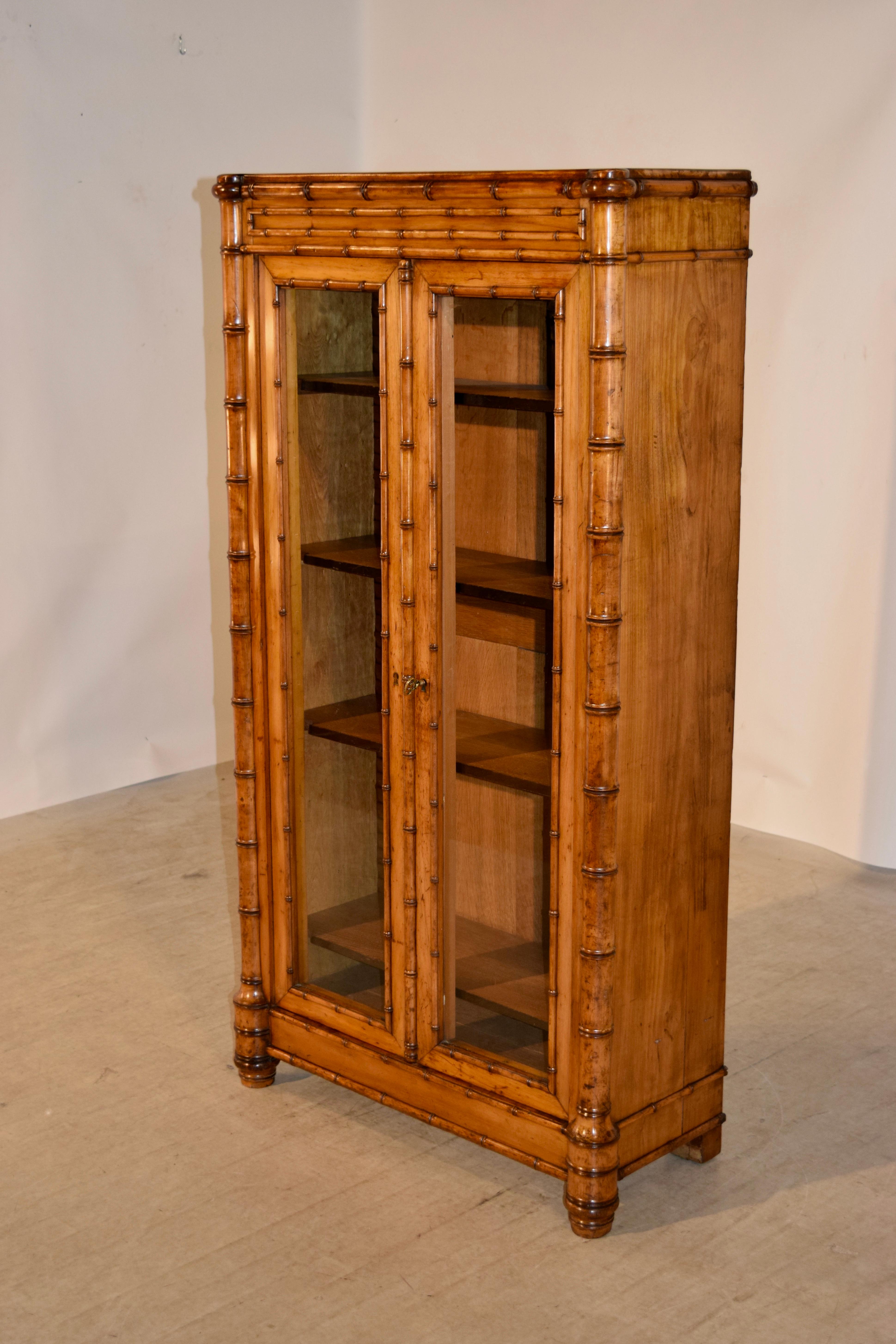 19th Century French Bookcase (Art nouveau)