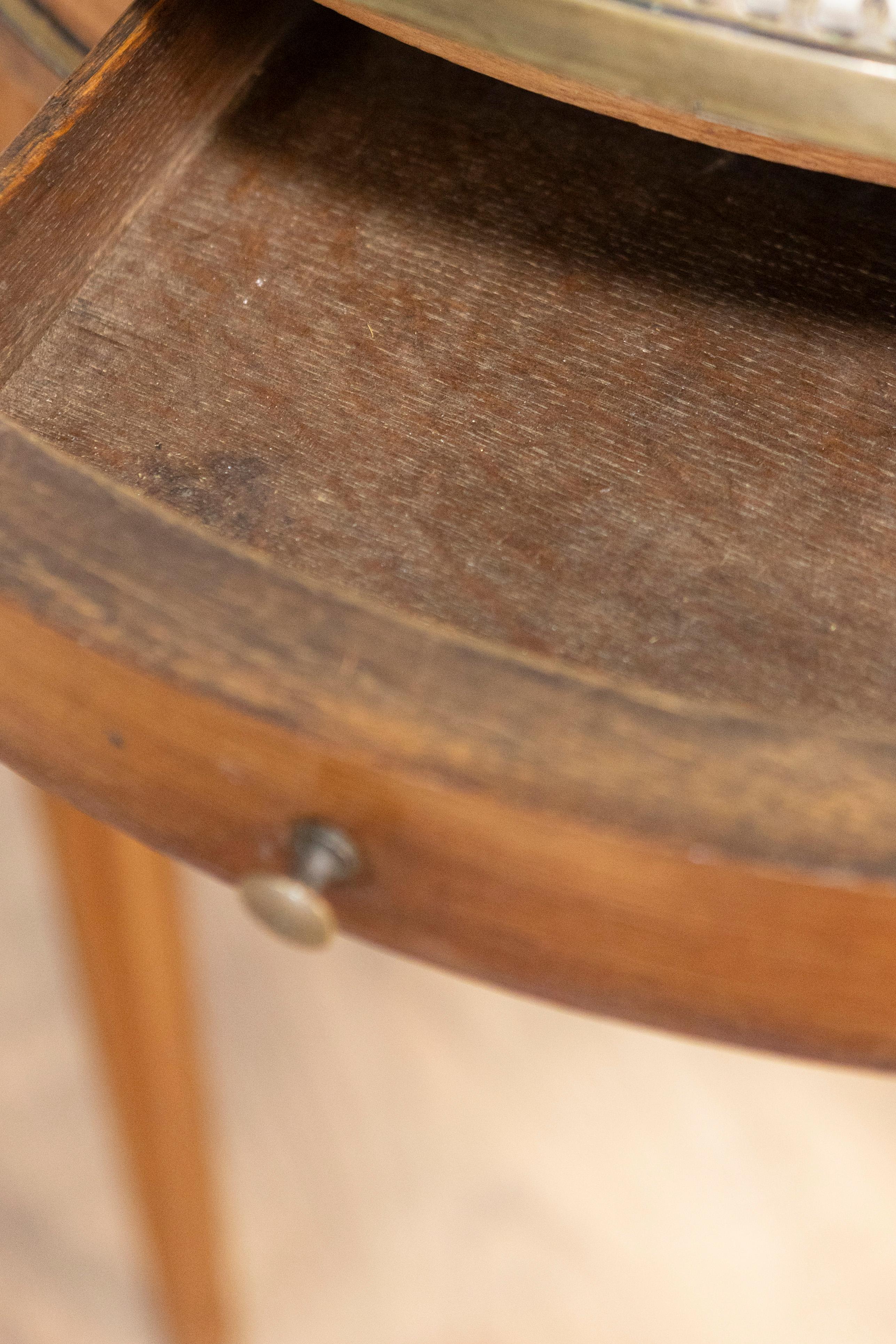 Table Bouillotte française du 19ème siècle Bon état à Atlanta, GA