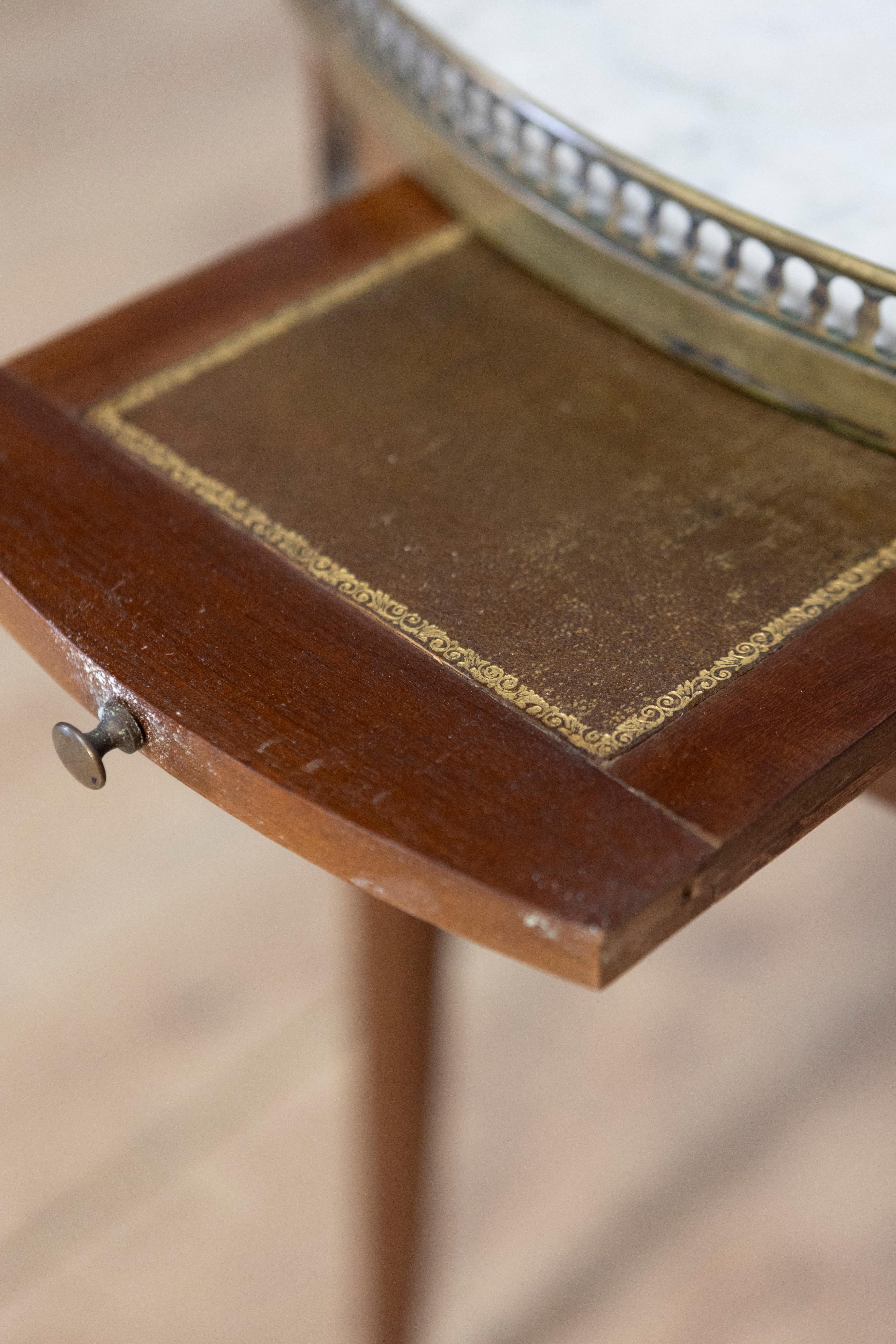 Table Bouillotte française du 19ème siècle 2