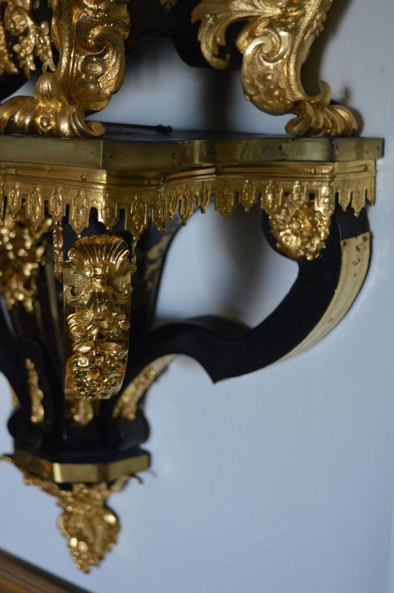 19th Century French Boulle Clock with Pedestal For Sale 10