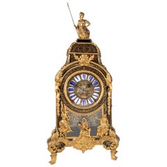 Pendule de cheminée française du XIXe siècle en boulle