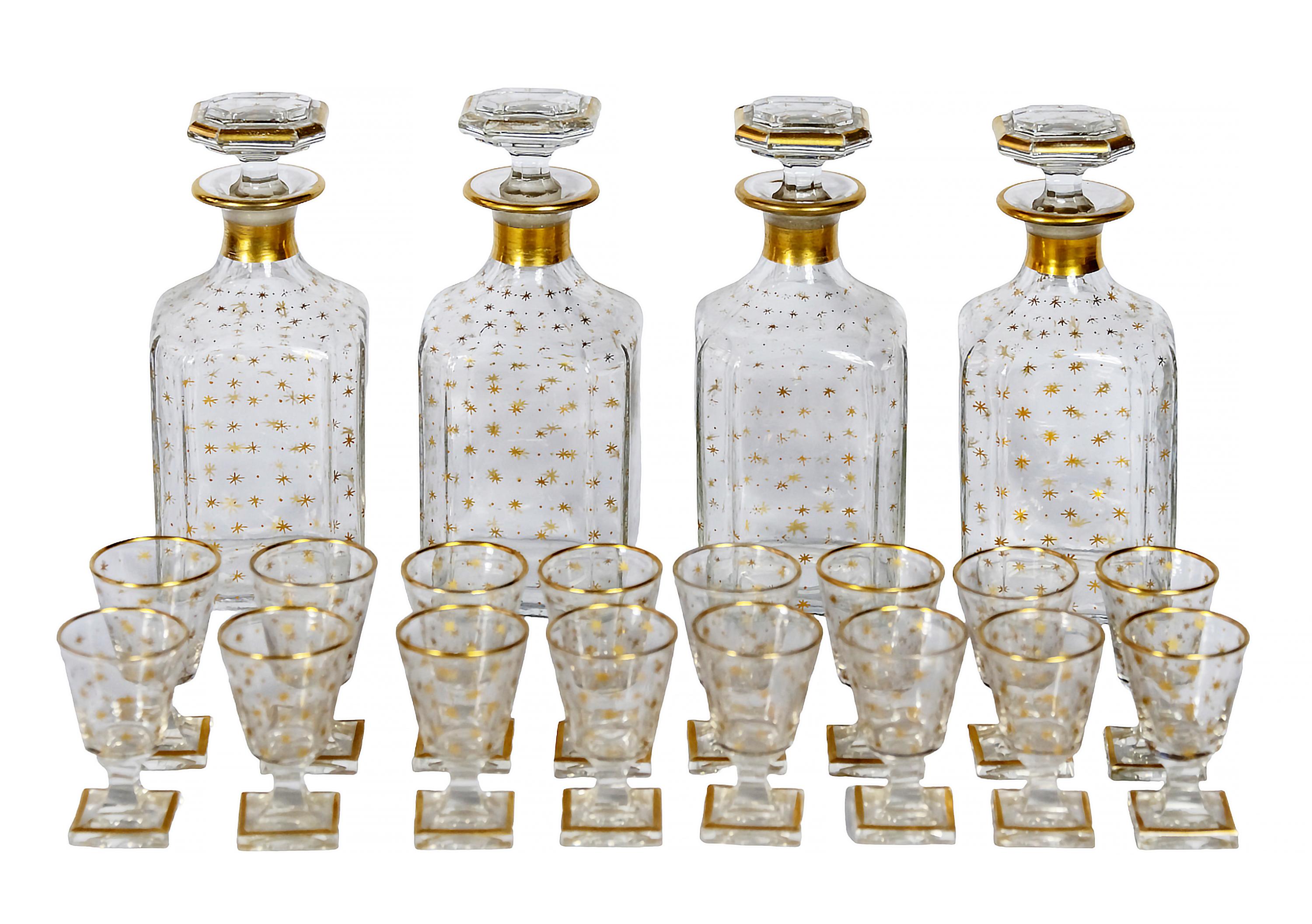Marqueterie Boîte à liqueur Boulle Napoléon III du 19ème siècle