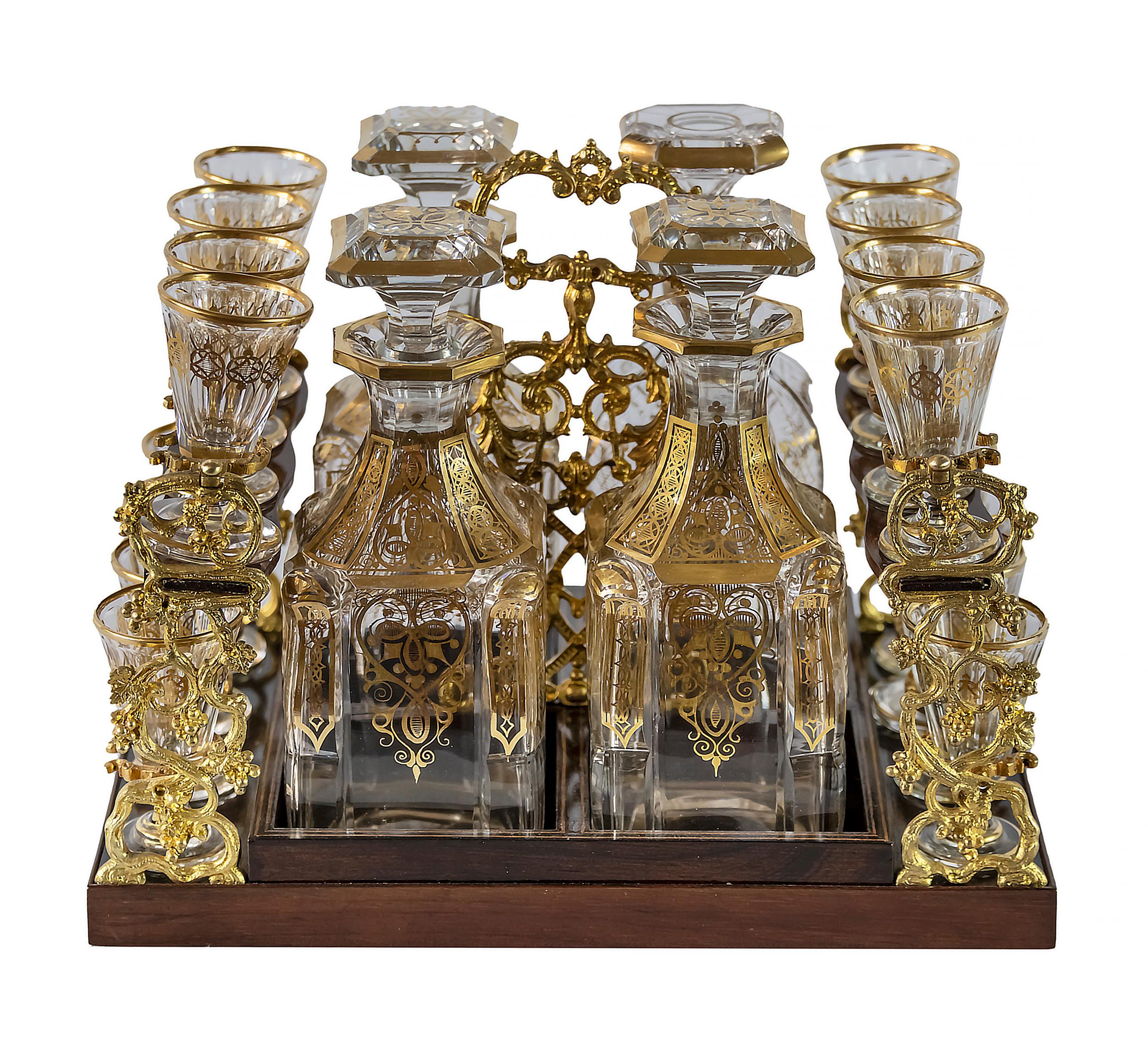 Boîte à liqueur Boulle / Napoléon III du 19ème siècle en vente 1
