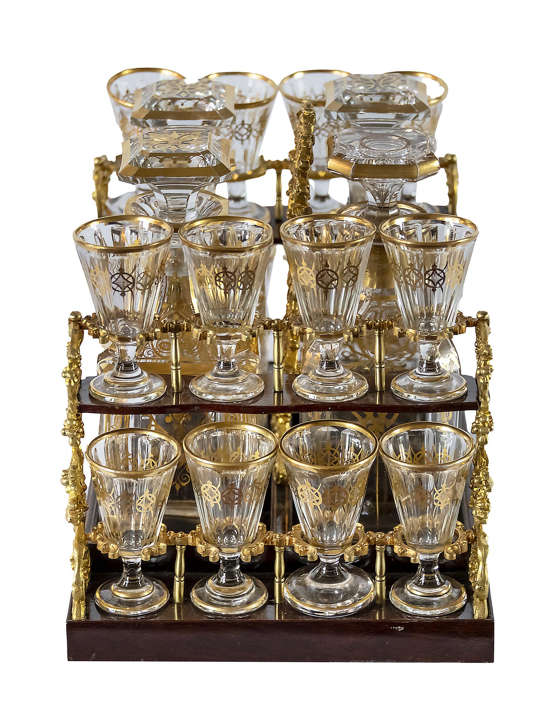 Caja de licor de cueva francesa del siglo XIX Boulle / Napoleón III en venta 3
