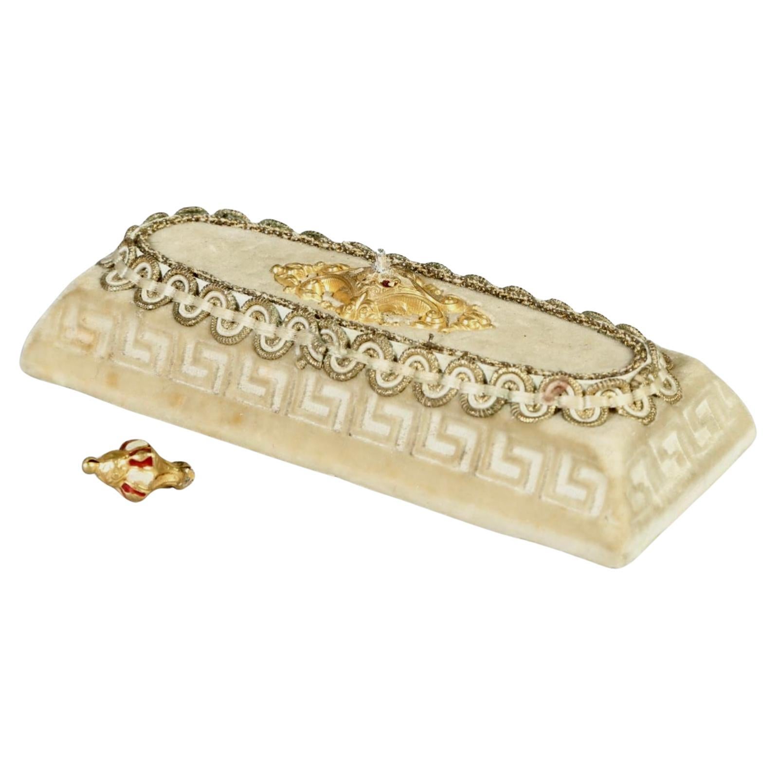 19. Jahrhundert Französisch Boulle Sewing Duft Necessaire Box im Angebot 6