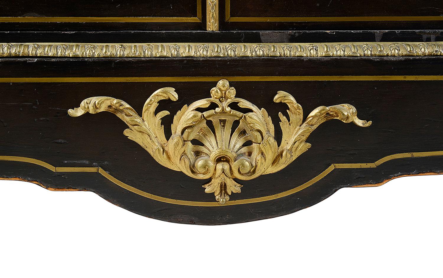 19th Century French Boulle Side Cabinet 1
