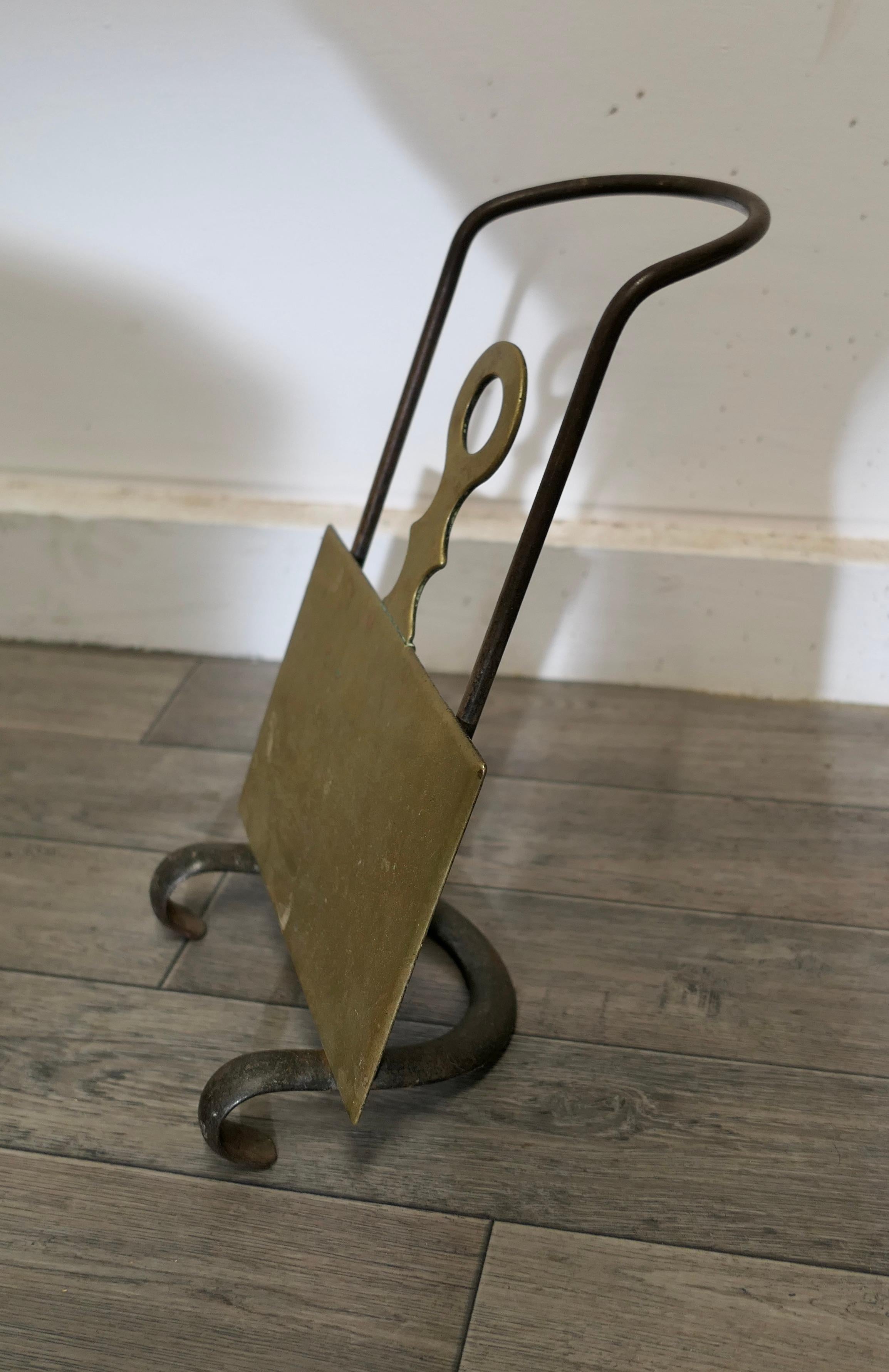 19th Century, French, Brass and Iron Adjustable Trivet For Sale 2