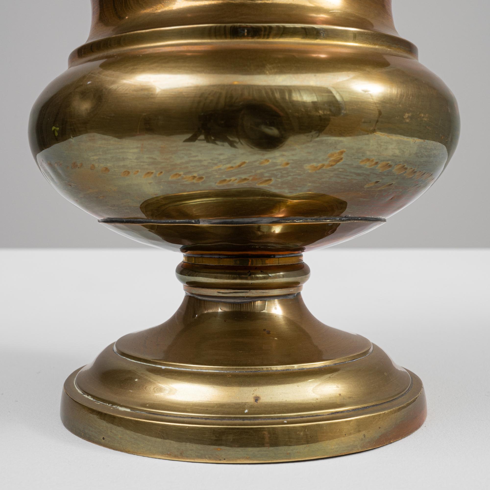 19th Century French Brass Ice Bucket For Sale 7