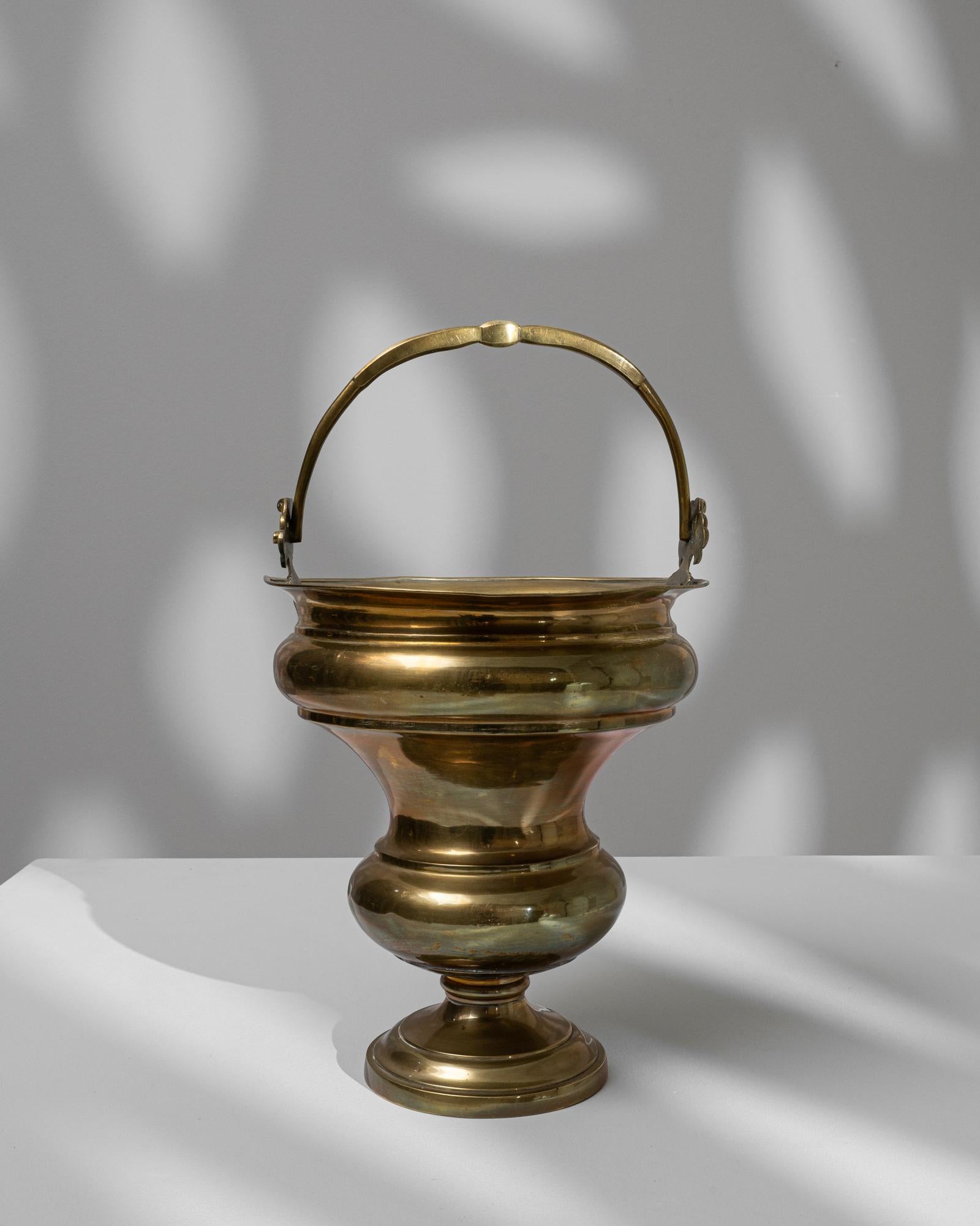 19th Century French Brass Ice Bucket For Sale 1