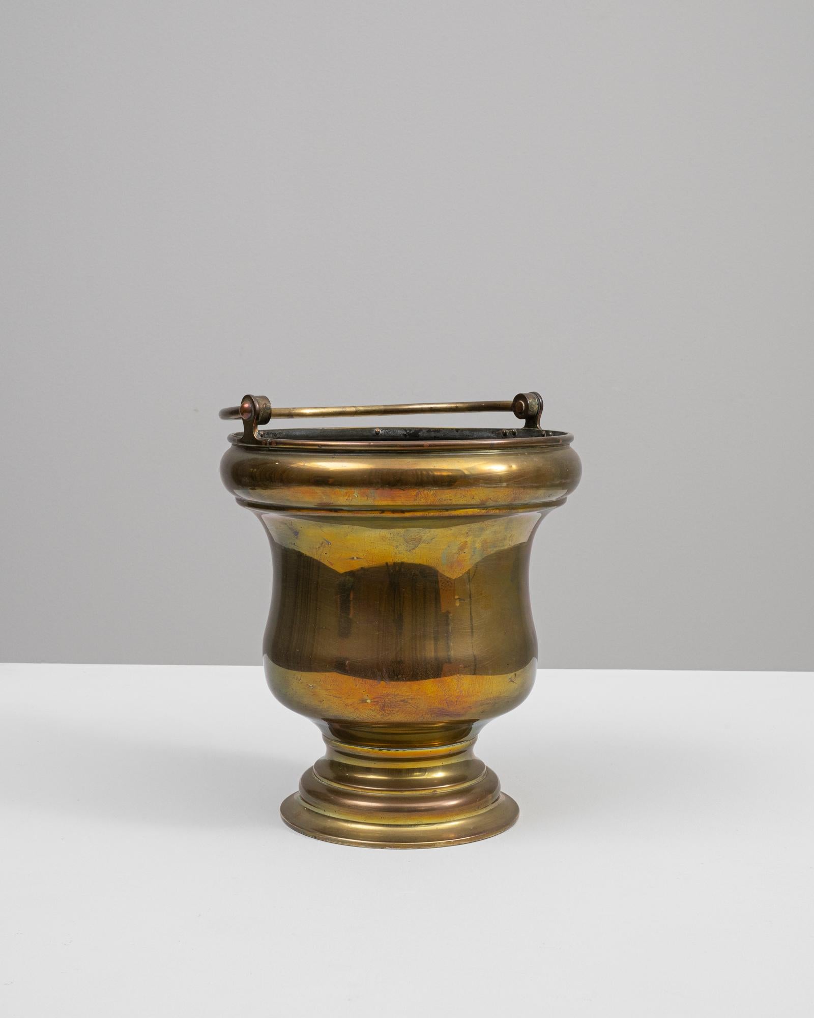 19th Century French Brass Ice Bucket For Sale 3
