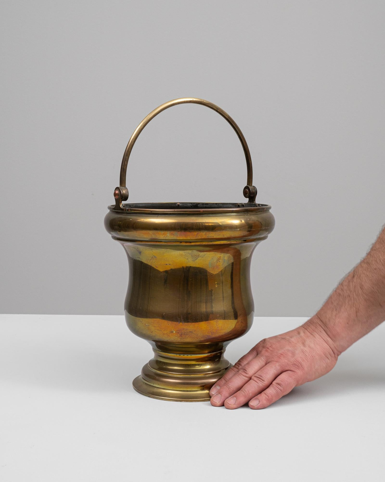 19th Century French Brass Ice Bucket For Sale 5