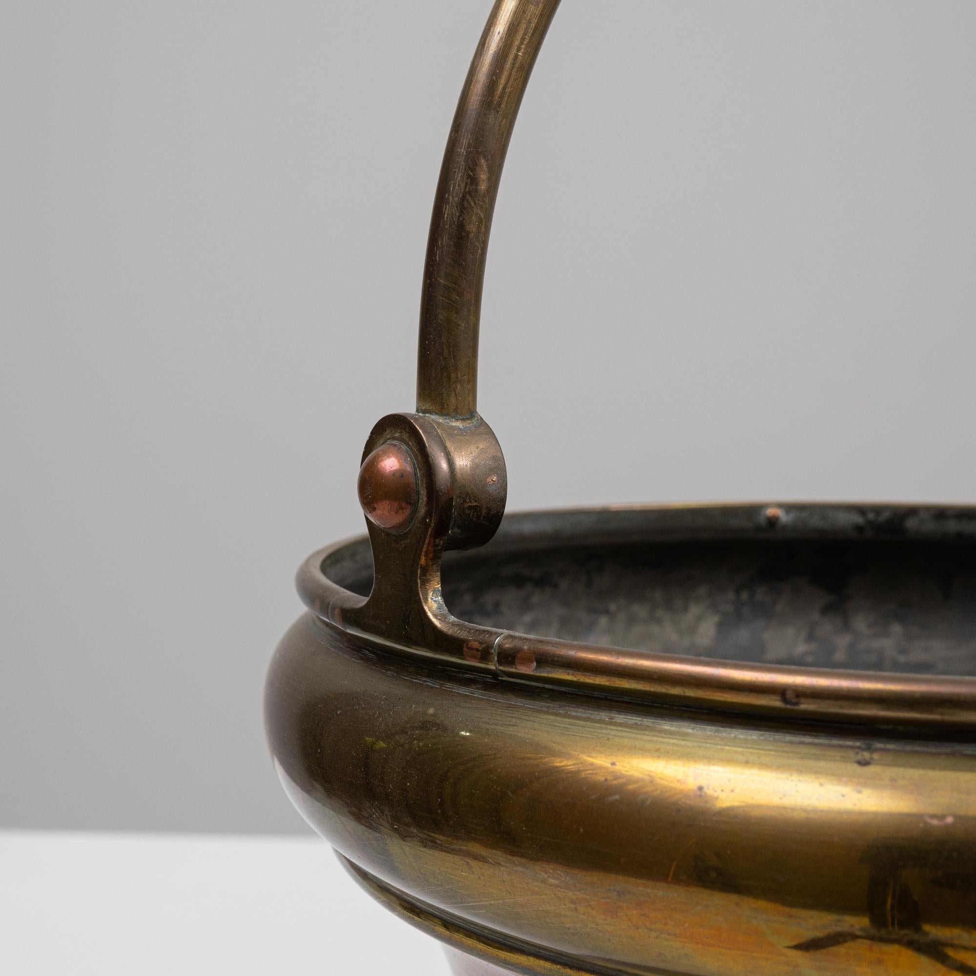 19th Century French Brass Ice Bucket For Sale 6