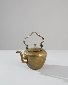 19th Century French Brass Kettle