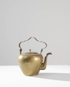 19th Century French Brass Kettle