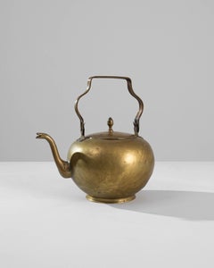 19th Century French Brass Kettle