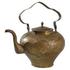 19th Century French Brass Kettle