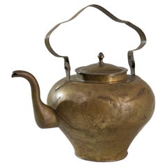 Antique 19th Century French Brass Kettle