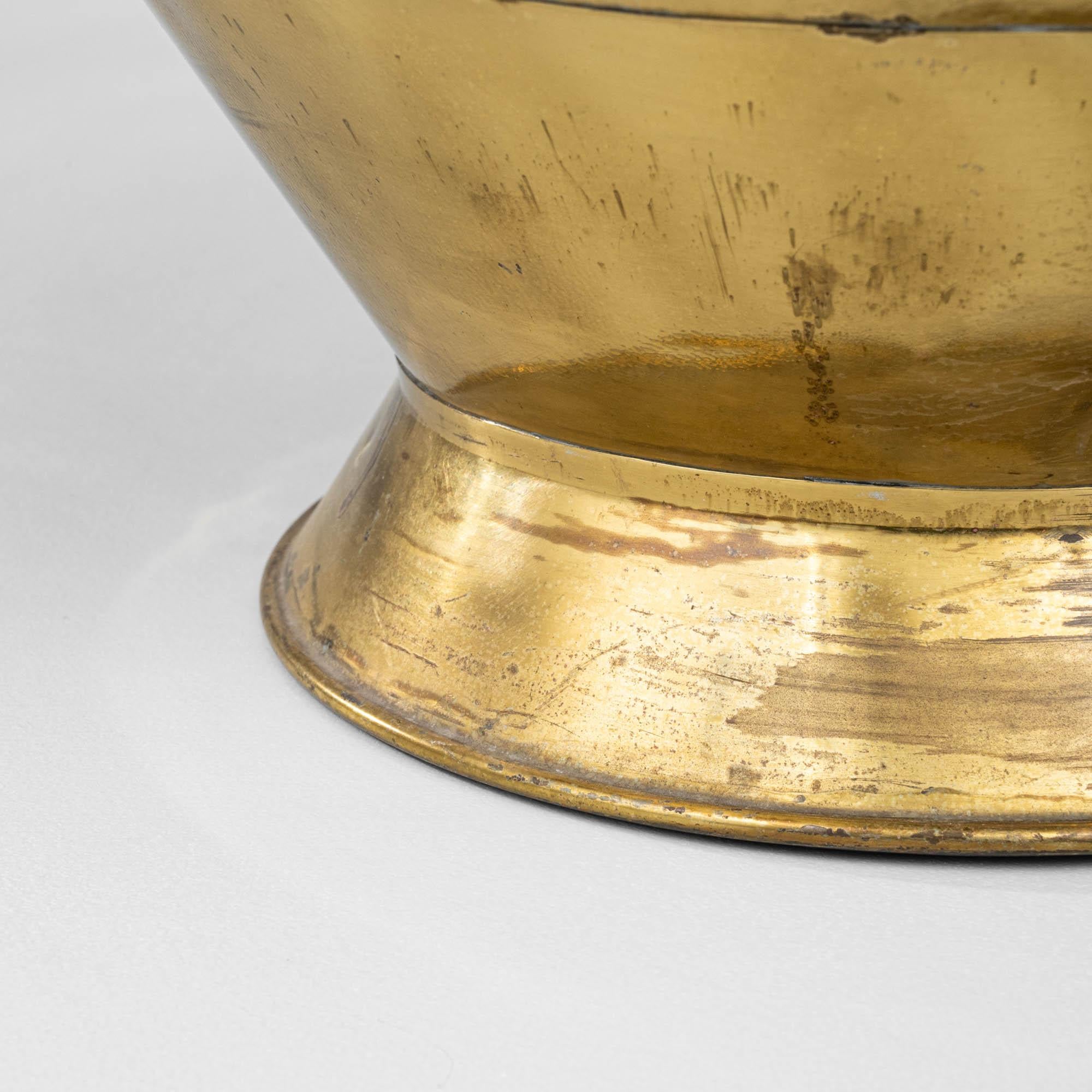 19th Century French Brass Pitcher With Lid For Sale 5