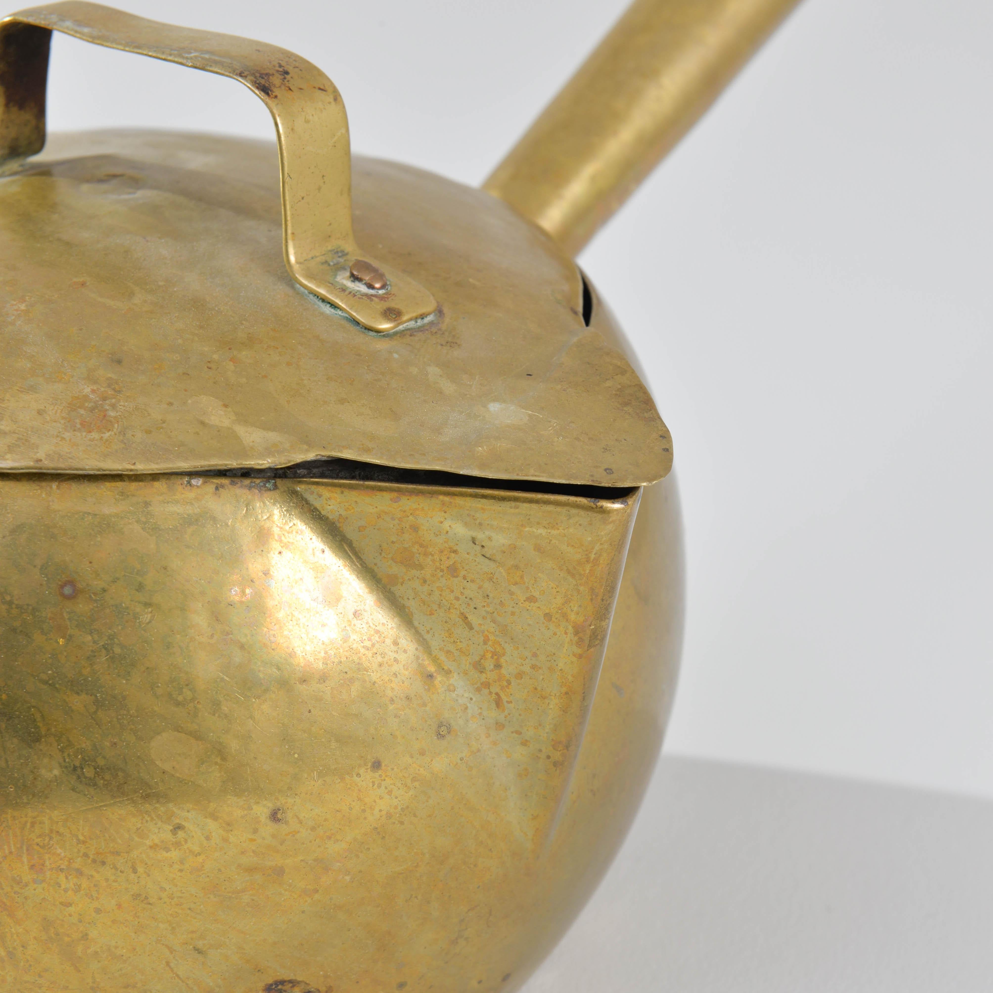 19th Century French Brass Pot For Sale 7