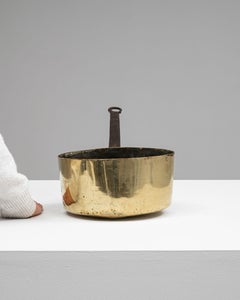 19th Century French Brass Serving Bowl - Antique and Functional
