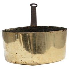 19th Century French Brass Serving Bowl - Antique and Functional