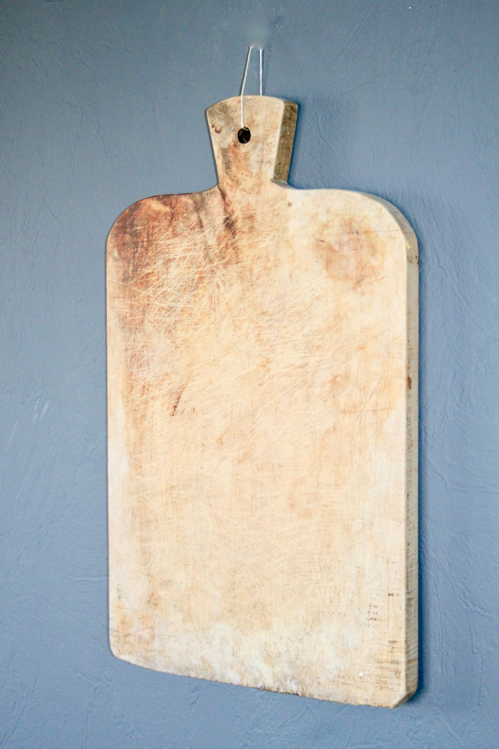 Wood 19th Century French Bread Board For Sale