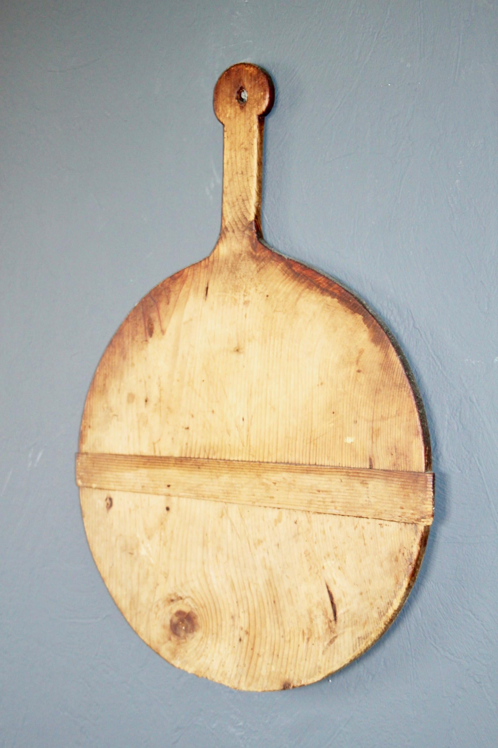 Wood 19th Century French Bread Board For Sale